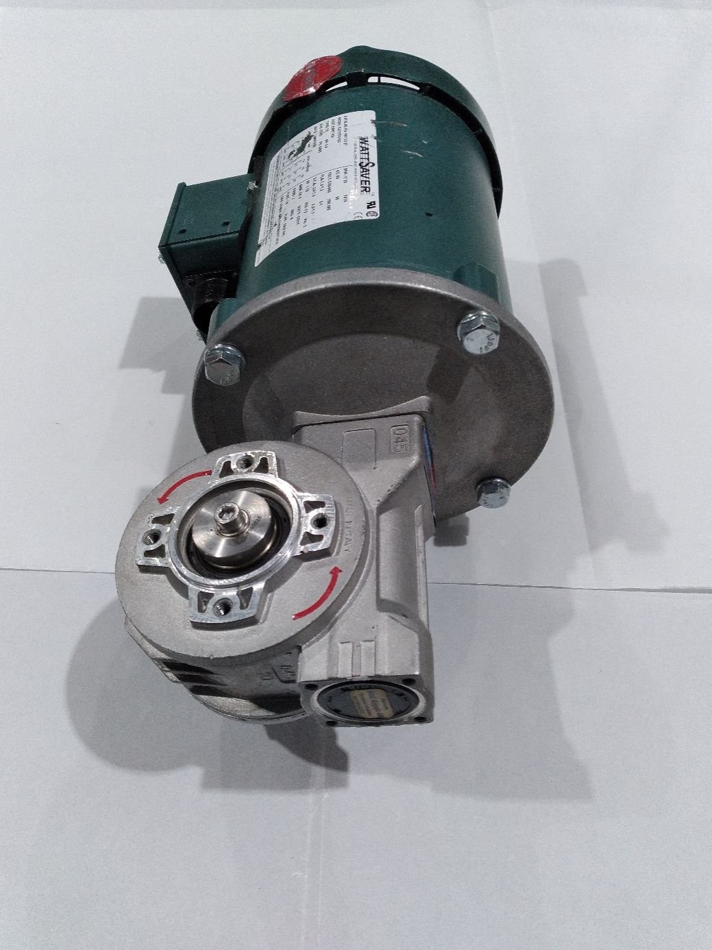 Leeson C4T17FC12C WattSaver ™AC Motor 0.5HP W/Hydro-Mec Ratio 10:1