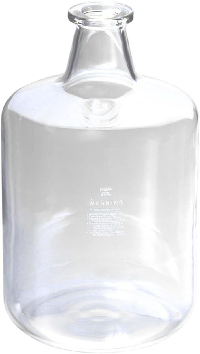 PYREX 45.5L Solution Bottle w/ Tooled Neck 1595-12 (Single)
