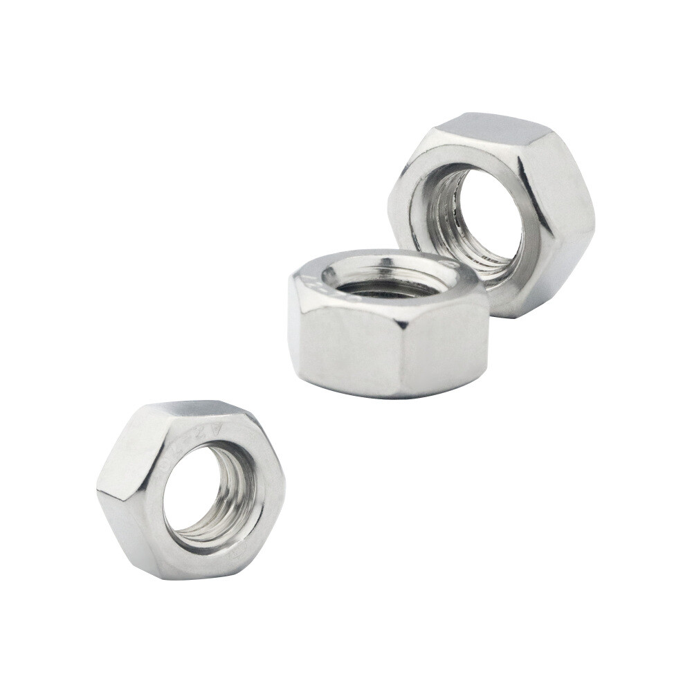 150 PCS Assorted Stainless Steel Hex Nuts Assortment Kit M3 M4 M5 M6 M8 M10 M12