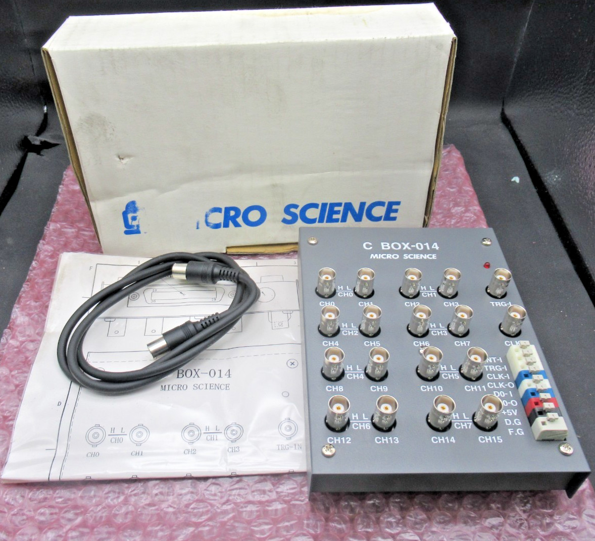 Micro Science C BOX-014 15 Channel TMB Analog Isolator Distributor *BRAND NEW*