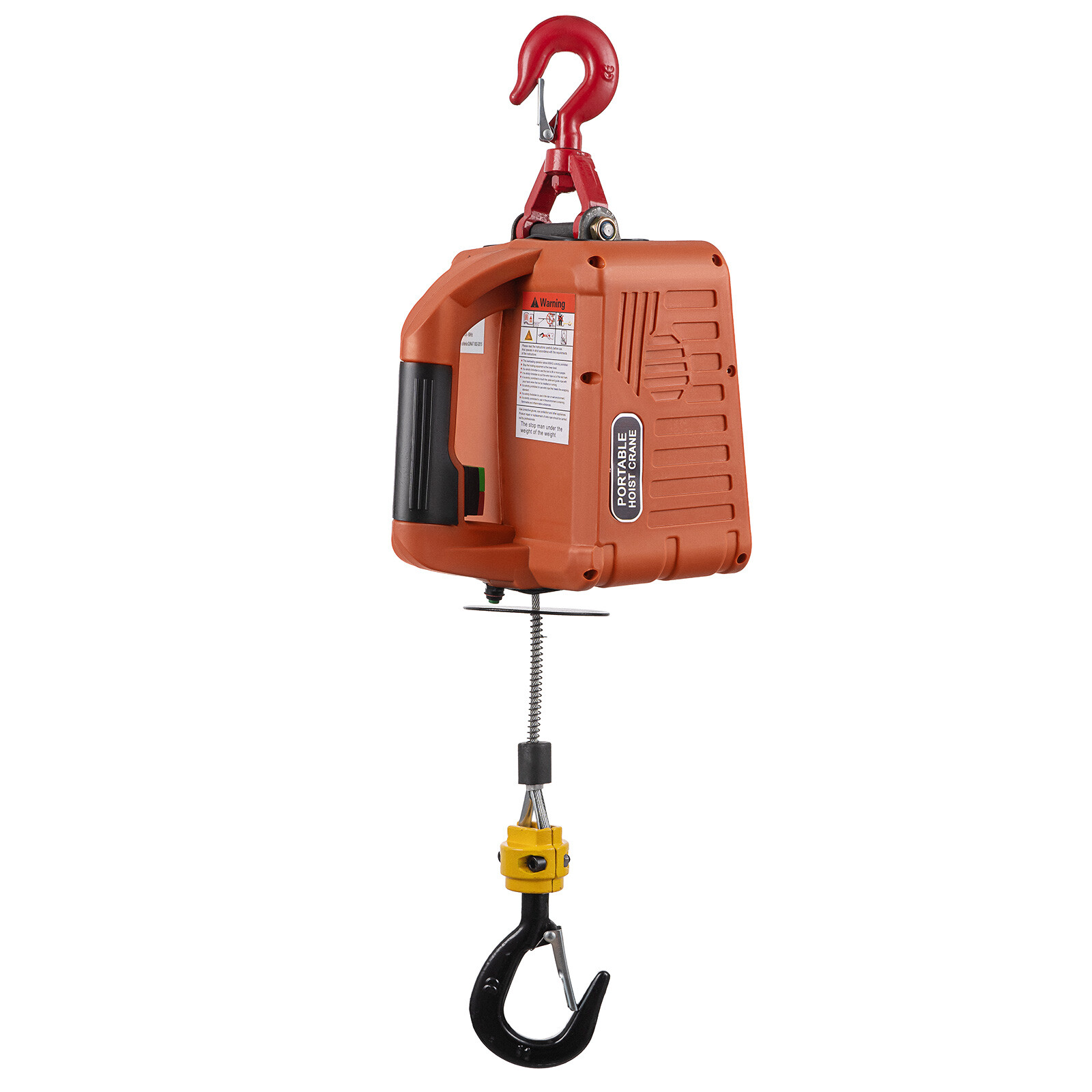 Electric Hoist Winch 3 in 1 Portable Crane 1100lbs Wired/Wireless Remote Control