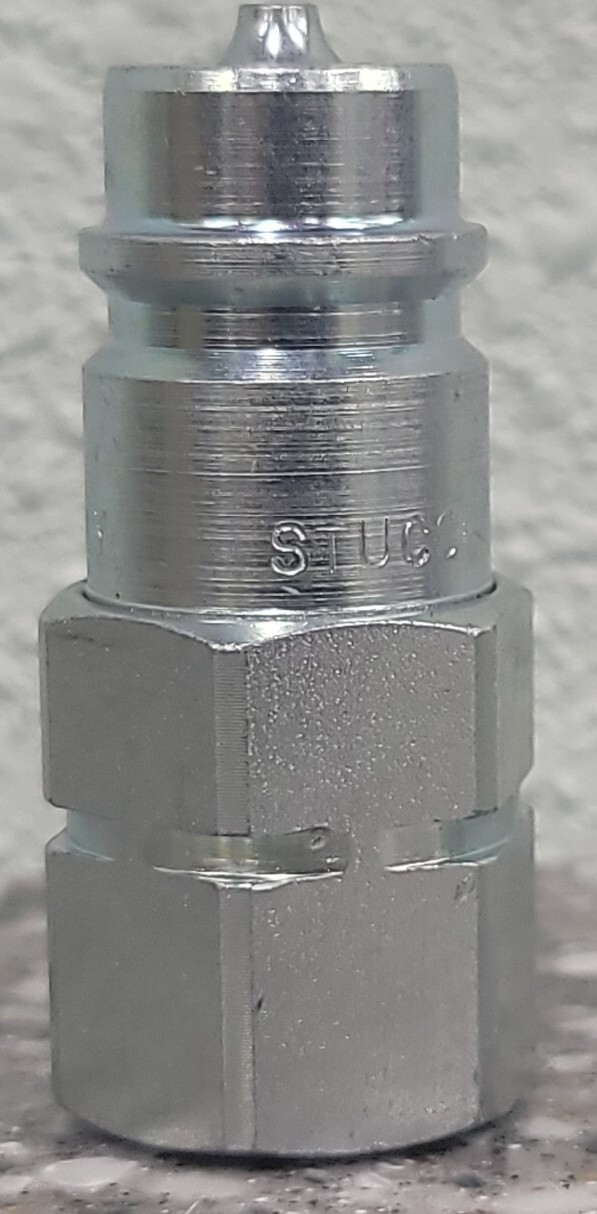 STUCCHI® BIR SERIES 800504005 INTERCHANGE NIPPLE, 1/2 IN, MALE X SAE CONNECTION,