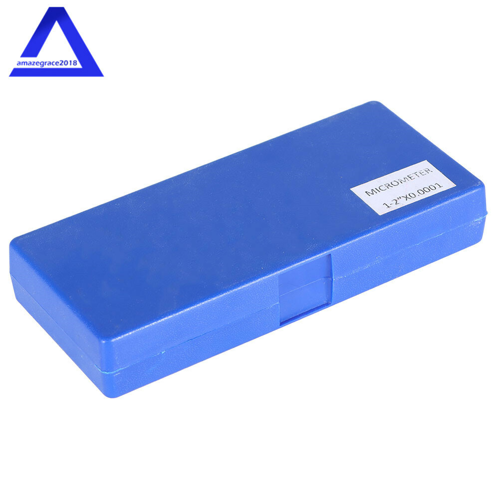 1-2″ Outside Micrometer 0.0001″ Carbide Tipped Precision Micrometer