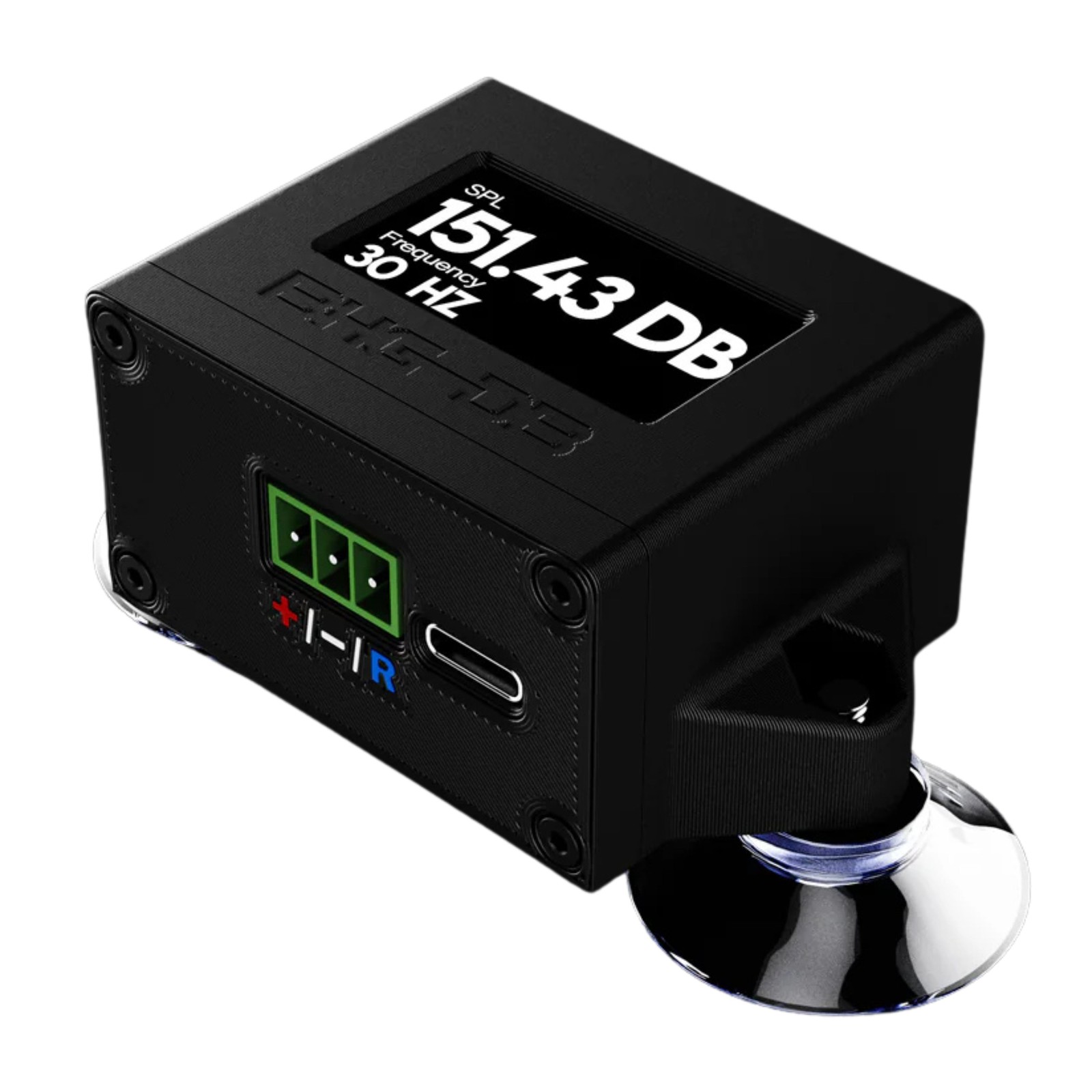 Basshead Garage 9-18v Bass Decibel / SPL Meter with OLED Display