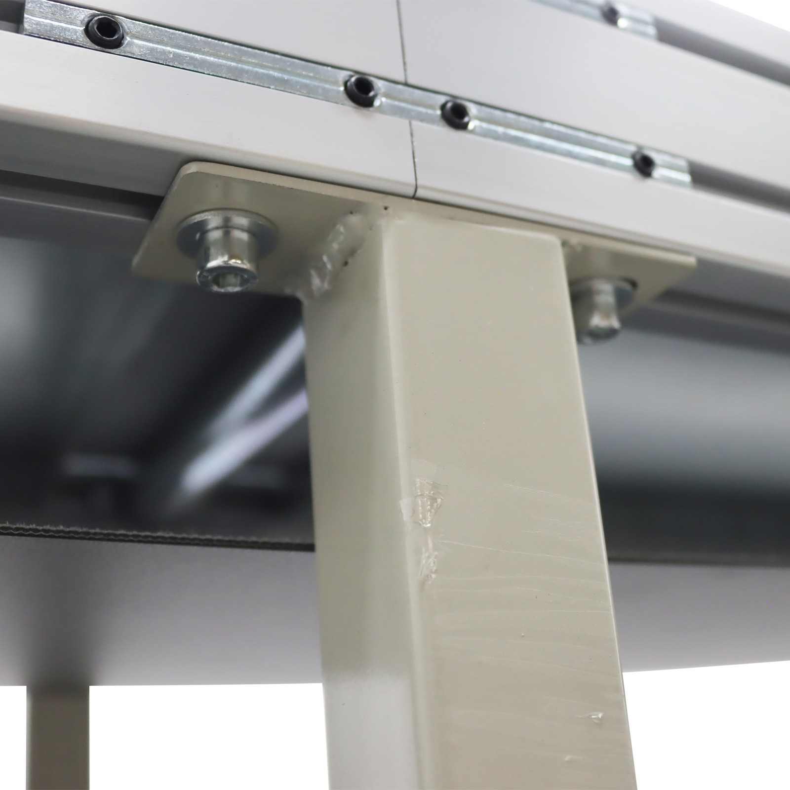 OPEN BOX! 110V Industrial PVC Conveyor Belt 118in*11.8in L*W Packing Shipping