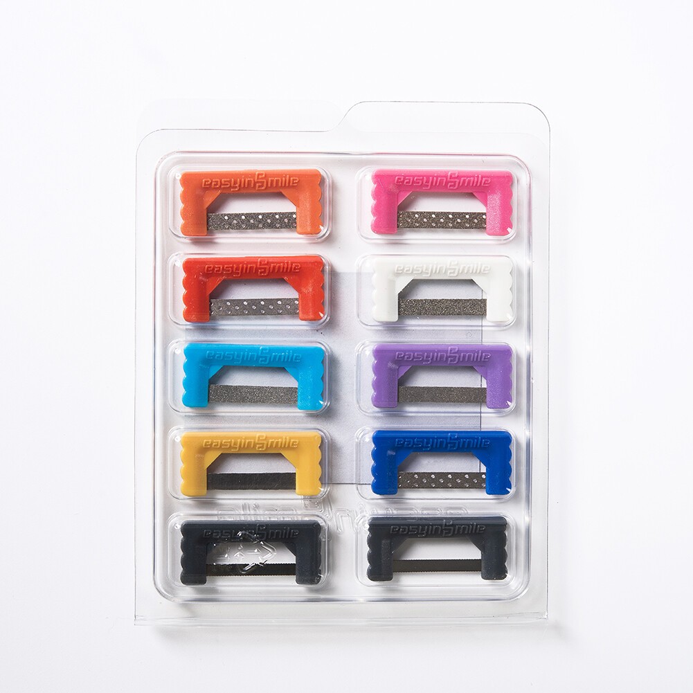 Dental Interproximal Reduction Ortho IPR/IR Polishing Strips Quick Saws 1/10Sets