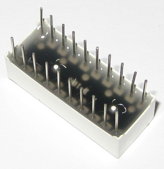 10 Segment Bright Green LED Bargraph Display Module – 2.5 V – 20 Pins – 5×1.8 mm