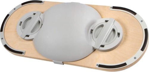 Standing Desk Balance Board & Under Desk Foot Rest, 2 Boards in 1