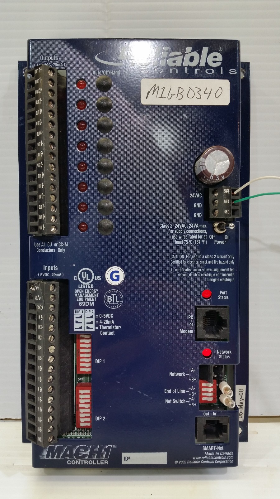 Reliable Controls Mach 1 Controller