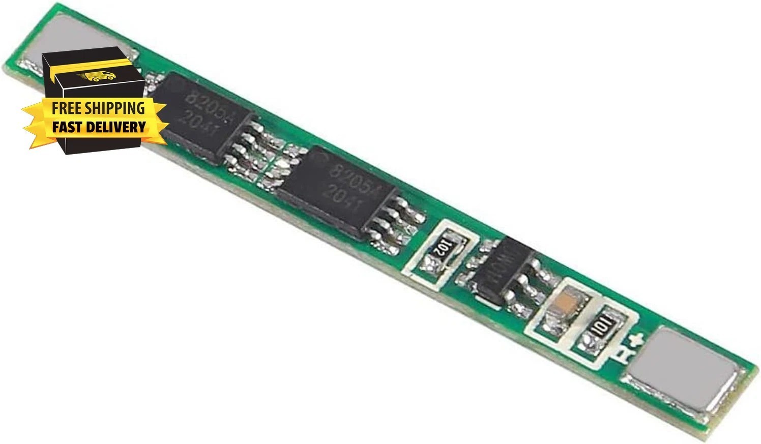 10Pcs 1S 3.7V BMS 18650 Charger 4A PCB Protection Board for Li-Ion Lithium Batte