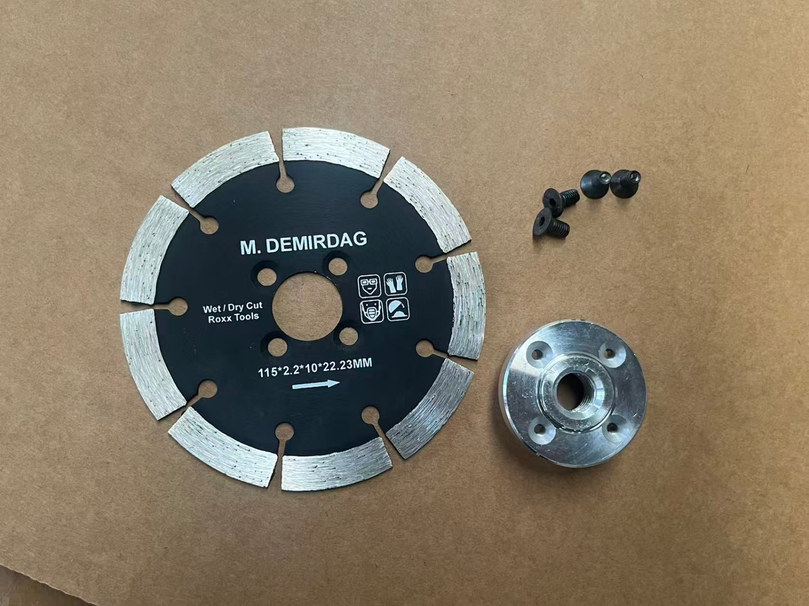 Contractor 4.5″ Diamond Blade 4pcs Kit Sink Cutout Home Improvement Tool