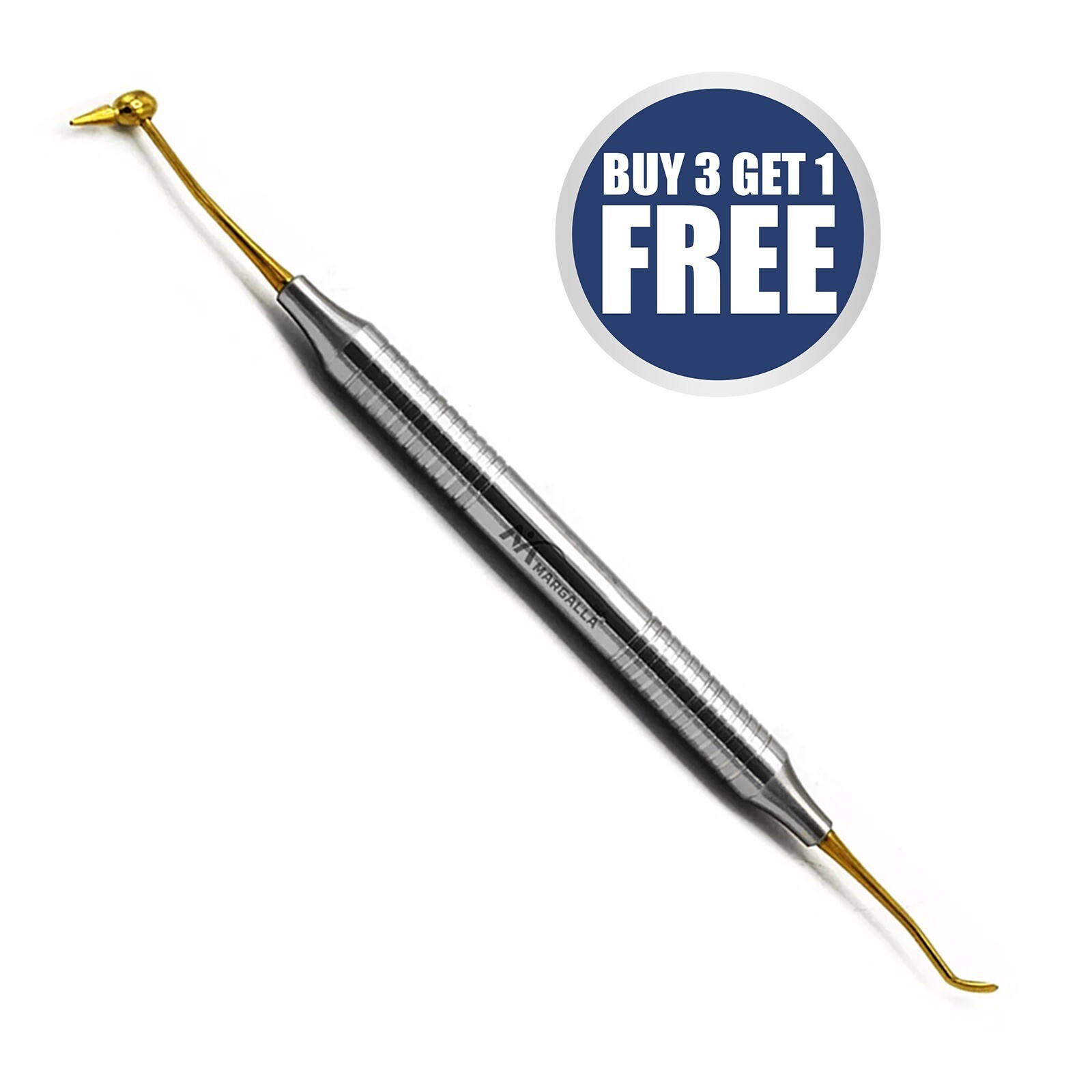 Dental Composite Instrument #6 Titanium Gold CIG6 Plastic Filling Restorations