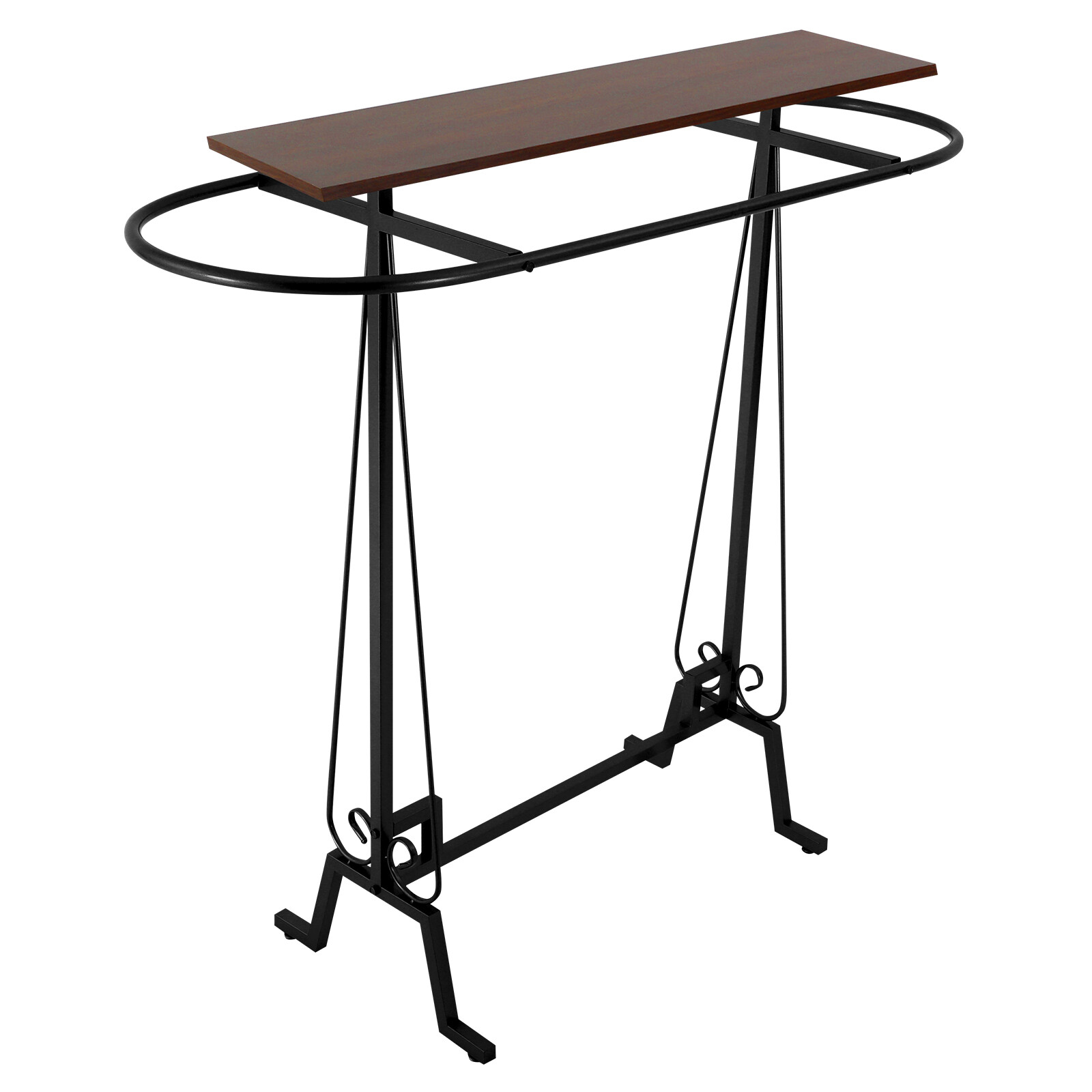 Clothing Display Stand, Clothing Rack, Commercial Clothes Hanging Rack Black