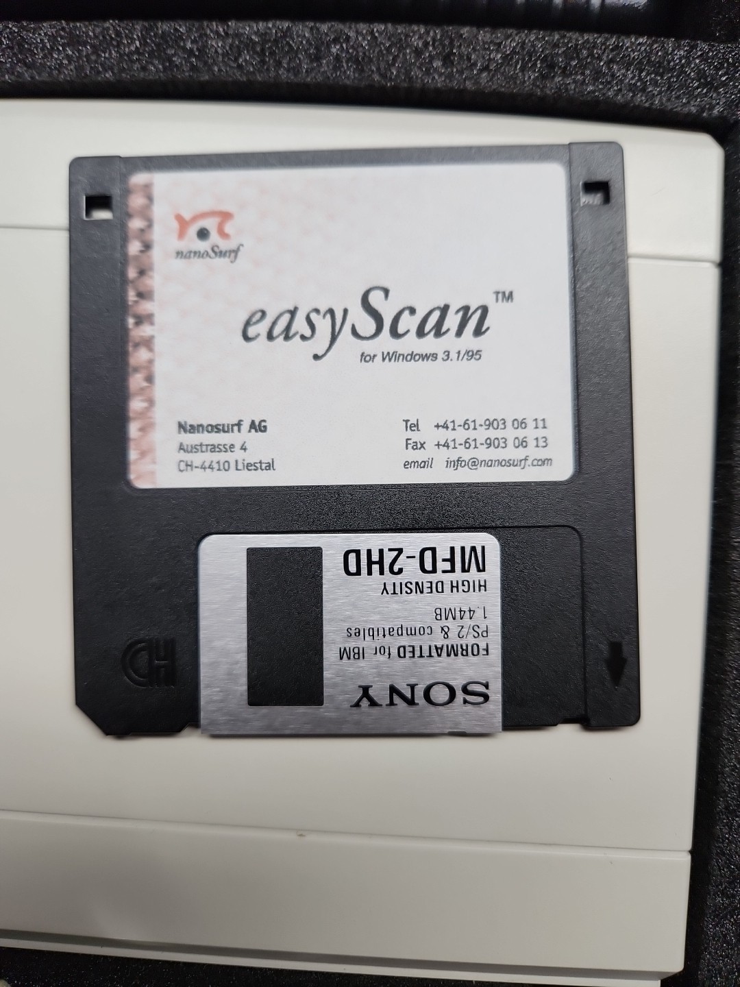 Nanosurf EASYScan STM Head Nanoeducation Scanning AG SOFTWARE CONTROL IMAGING