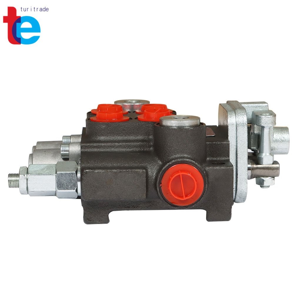 2 Spool 11GPM Hydraulic Control Valve Double Acting Tractor Loader W/Joystick