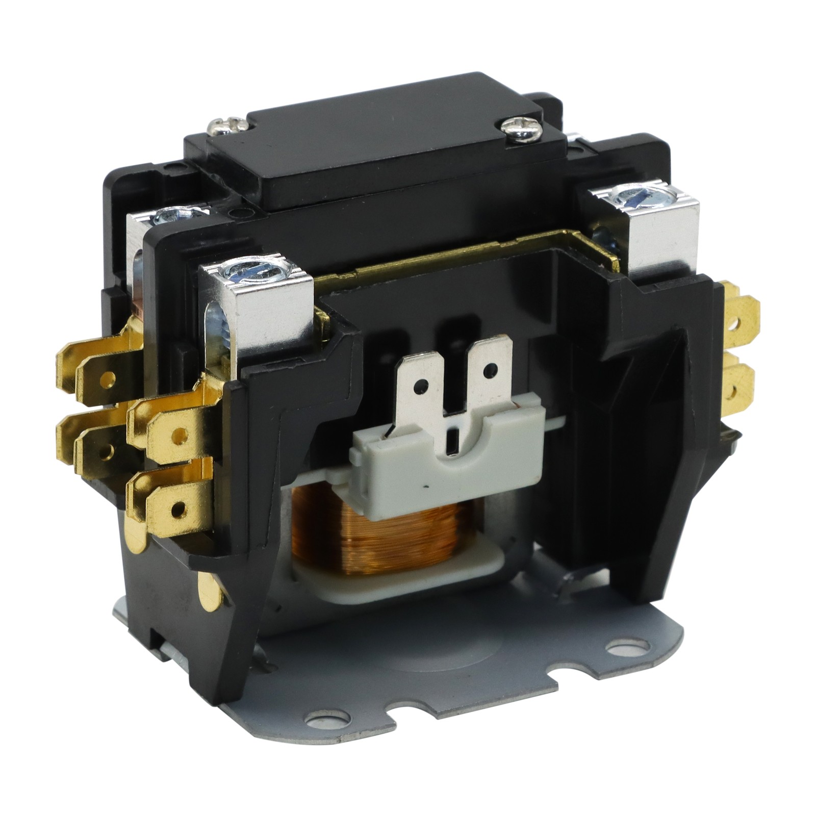 1 Pole Air Conditioner Contactor 40 A 24VAC Coil Air Compressor Contactor PC140A