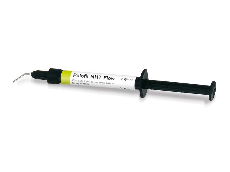 Pack of 10 Voco Polofil NHT Flow Nano-Hybrid Universal Flowable Composite 1.8g