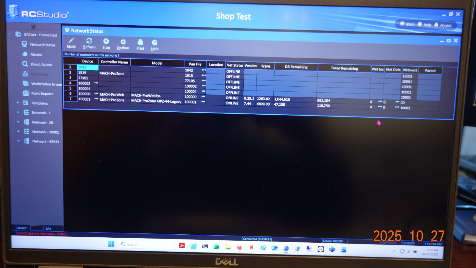 Reliable Controls MACH-ProZone MPZ44 BACnet Unitary Controller xx8344 MPZ44T0093