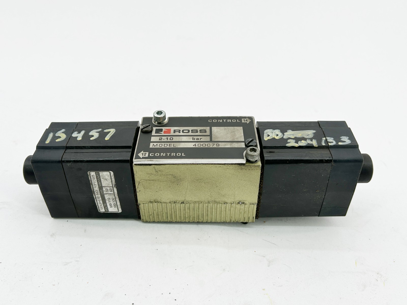 New Ross Controls 400C79 Control Valve 10Bar 120V 50/60Hz – No Box Missing Gaske