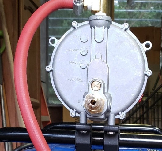 Propane Natural Gas Conversion Generator Pulsar PGD95BiSCO Bulkhead