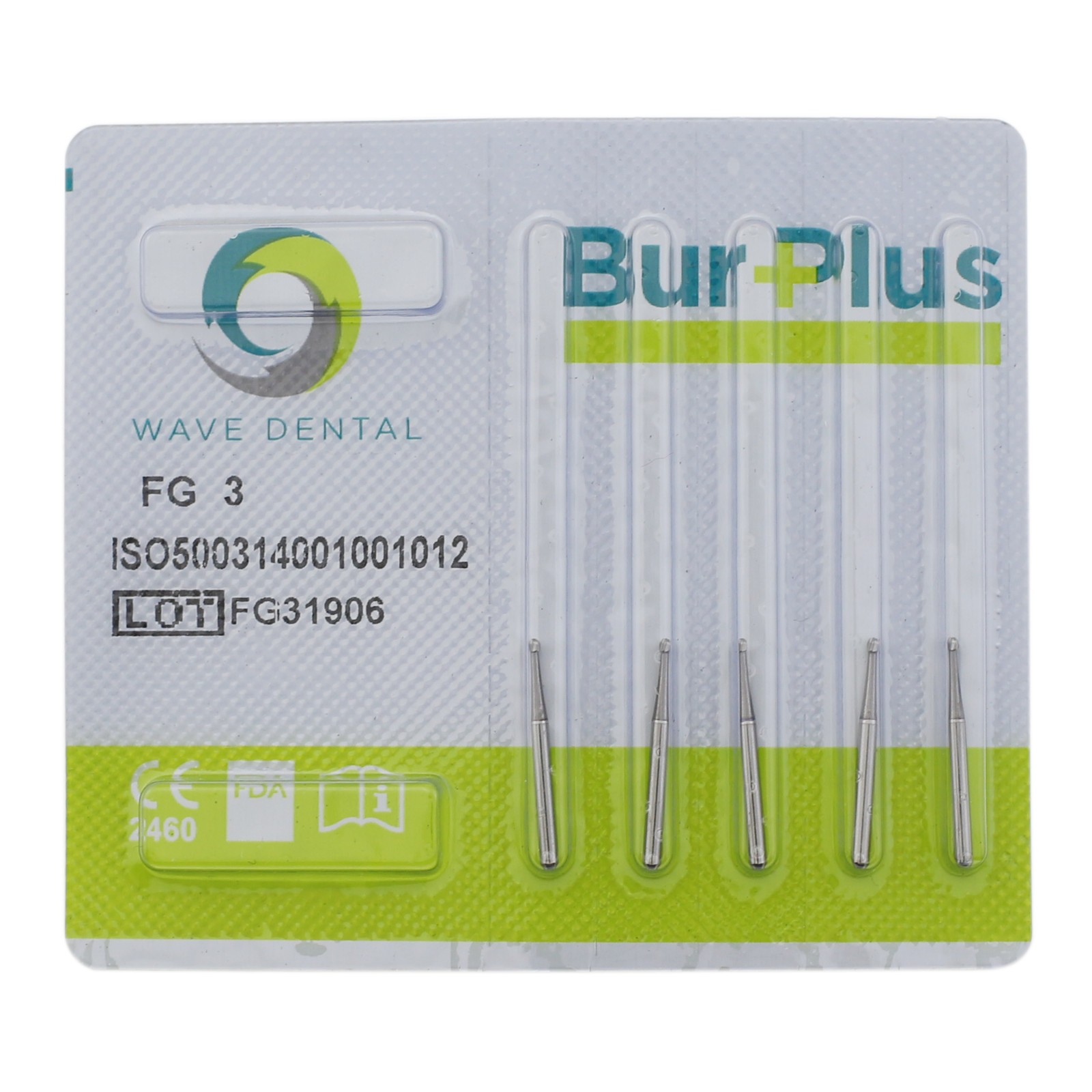 Wave Dental Round Carbide Burs High Speed Bur FG 1/4 2 4 6 8 Friction Grip Prima