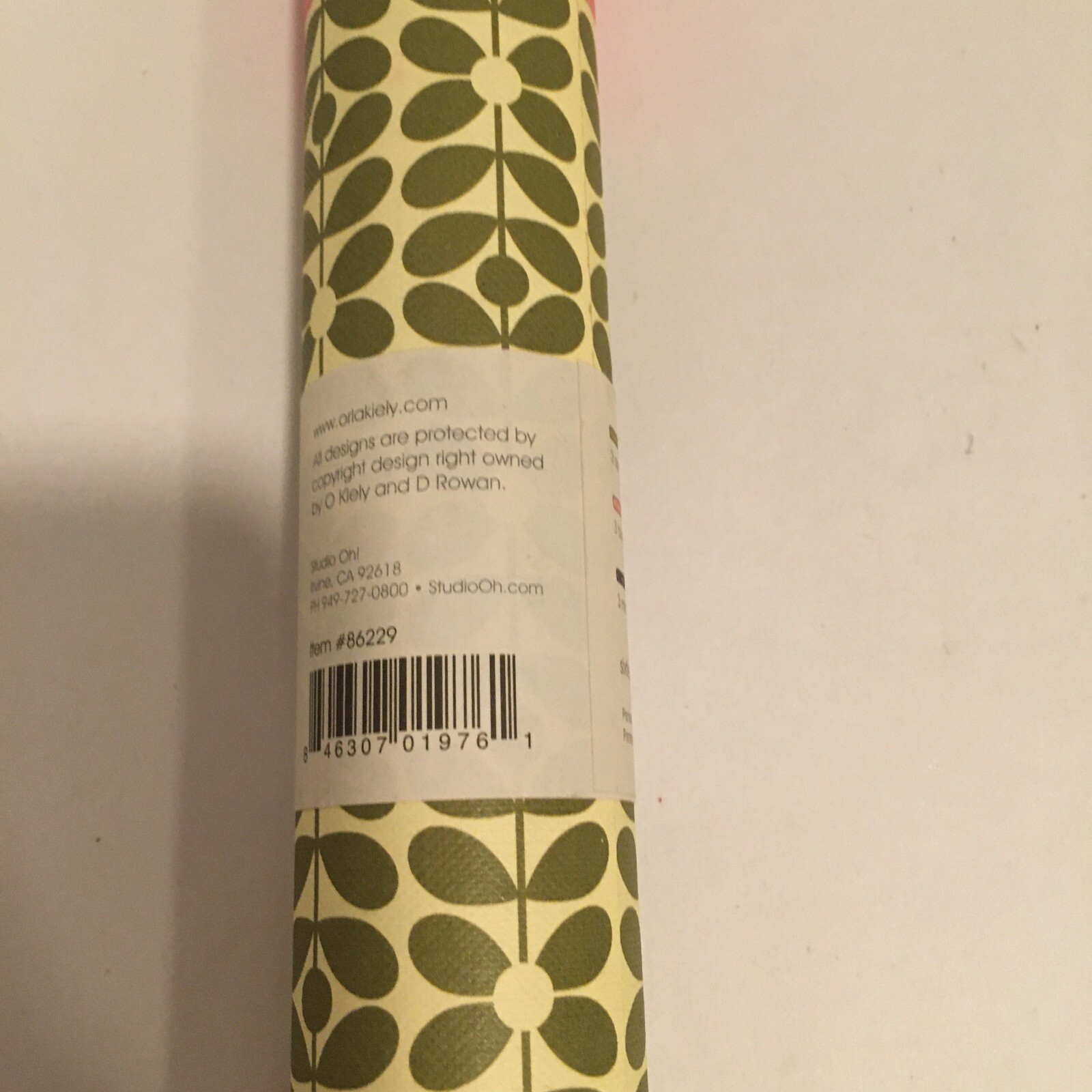 Orla Kiely Sixties Stem 9 Count Pencil Set Tube Multicolor
