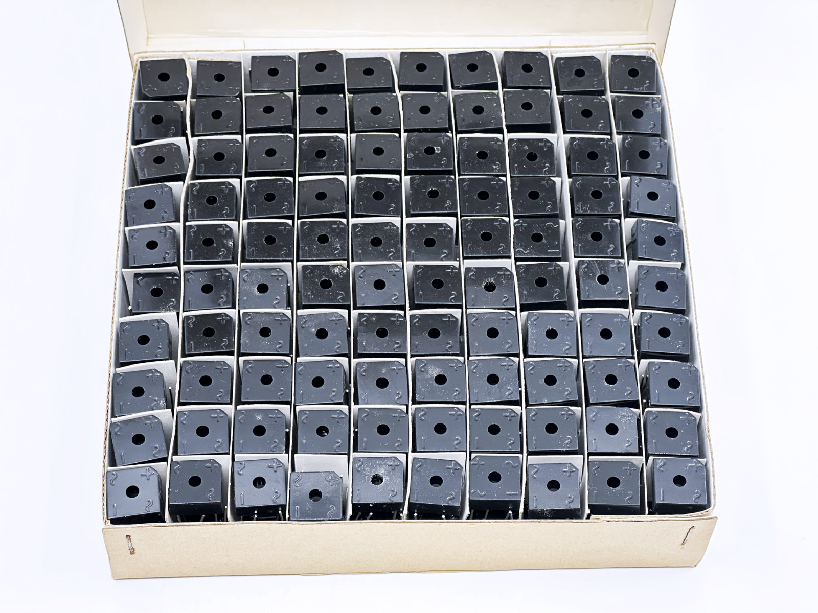 New Box 200PCS KBPC104 BR34 DC Components 3A 400V Bridge Rectifier 1-Ph BR-3