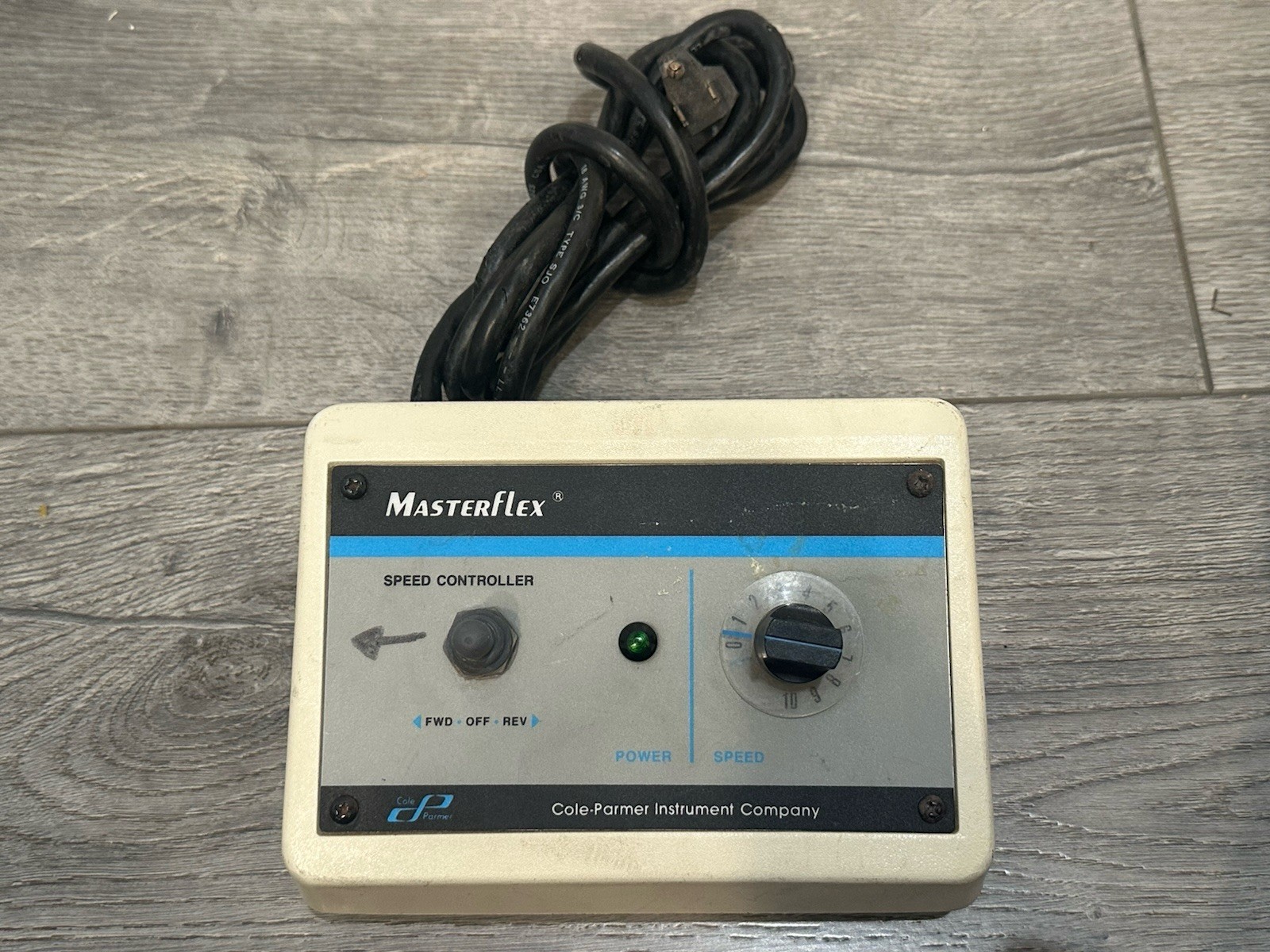 Cole Parmer 7553-71 Masterflex Peristaltic Pump Speed Controller, 1/10HP, 115VAC