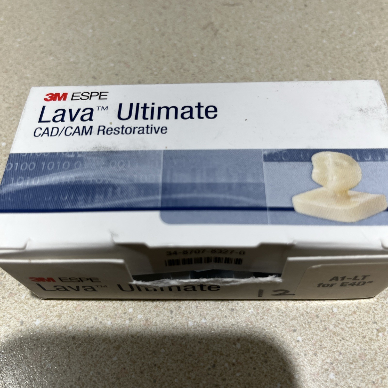 3M Lava Ultimate Cad/Cam Restorative A1-LT/12