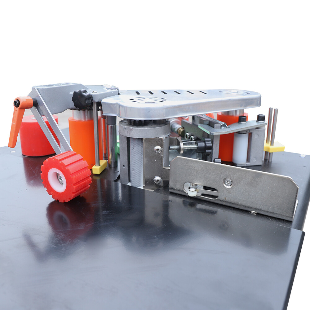 Woodworking Edge Bander Machine Self Cutting Double Gluing Edge Banding Machine