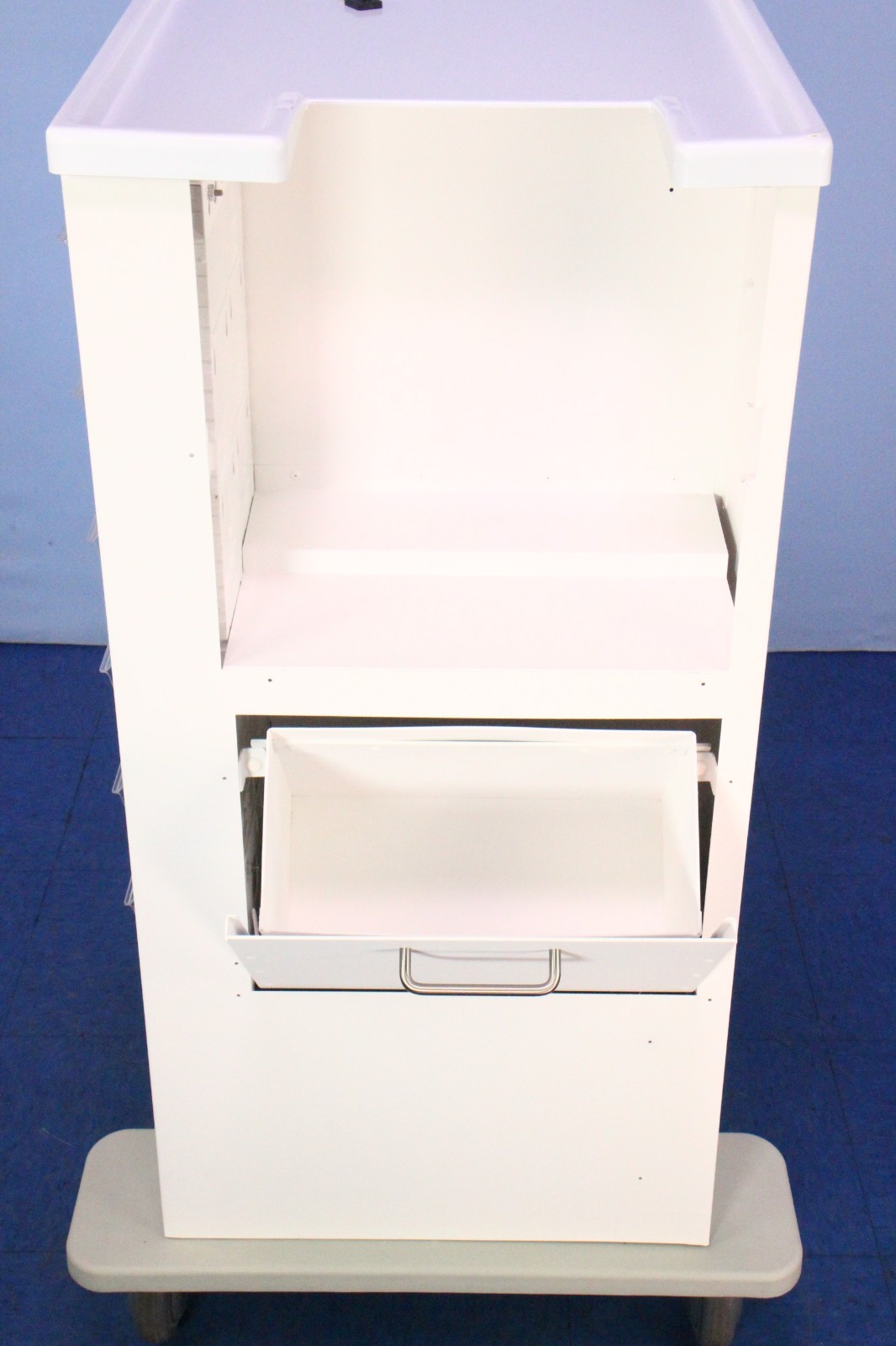 Waterloo Tall Phlebotomy Medical Crash Supplies Cart with Dual Lock Option! NEW!
