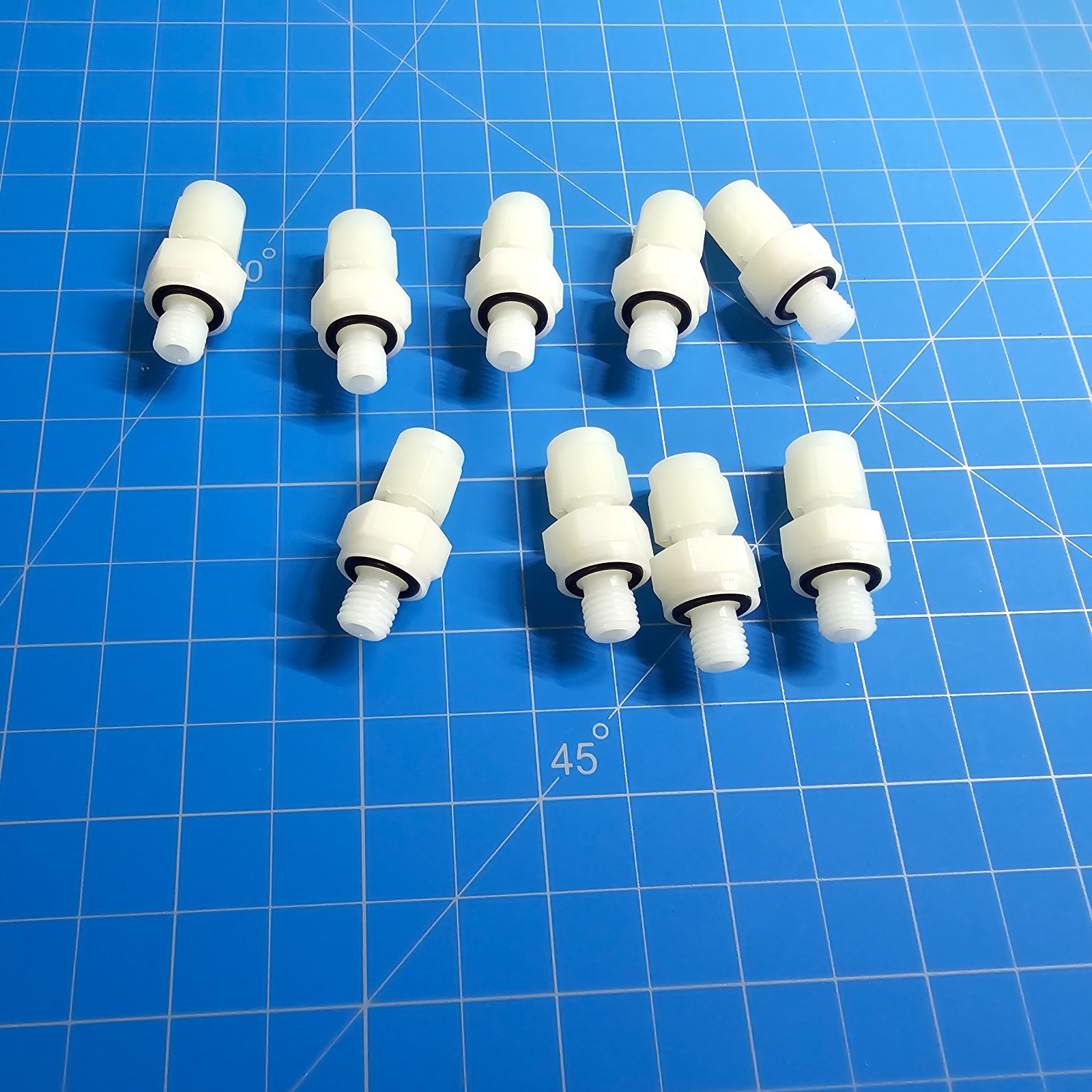 Swagelok Nylon Tube Fitting with O-seal Connector, NY-200-1-OR