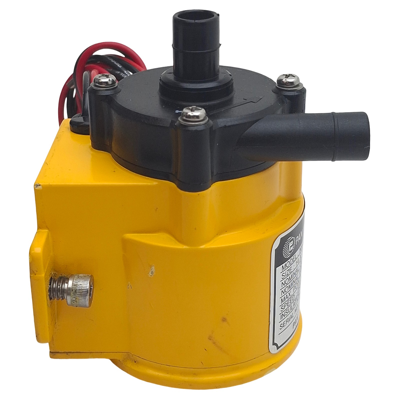 Pan World NH-5PX-D Magnet Drive Pump, 14 x 14mm Hose, G1/2, 8W 24VDC, 15l/min