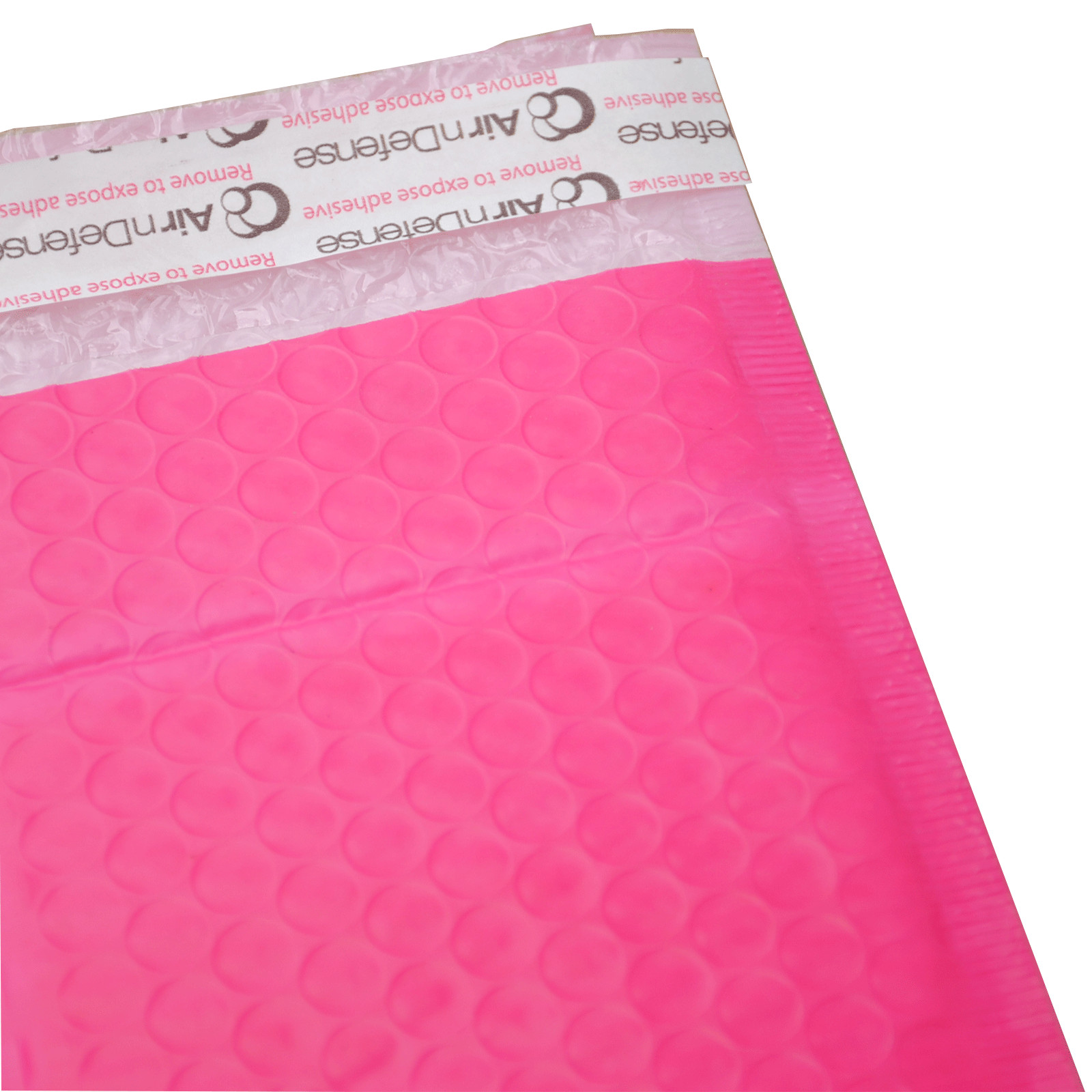 AirnDefense 500 #0 6.5X10″ Pink Poly Bubble Mailers Shipping Padded Envelope