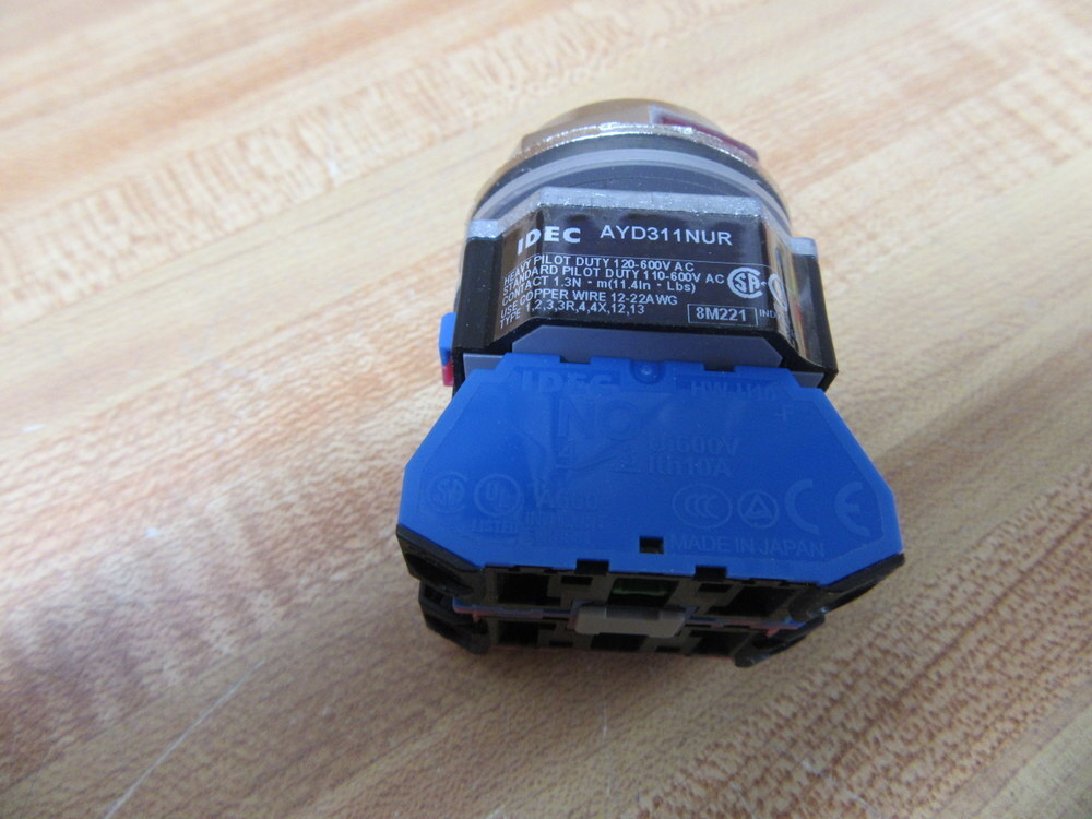 IDEC AYD311NUR E-Stop Button W/O Button