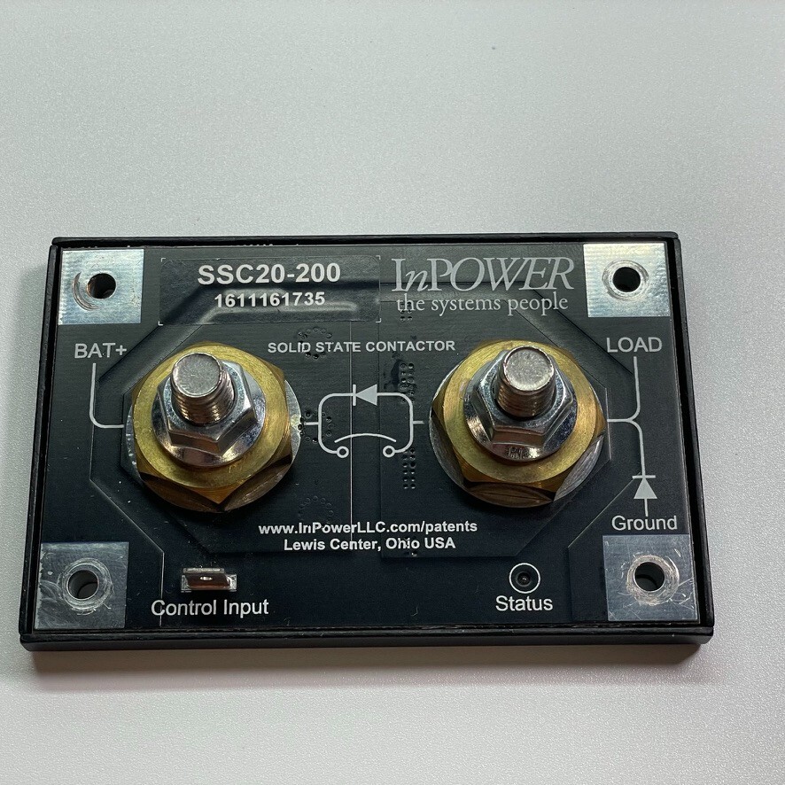 InPower SSC20-200 Solid State Disconnect Switch, 200A Over Shutdown – USA