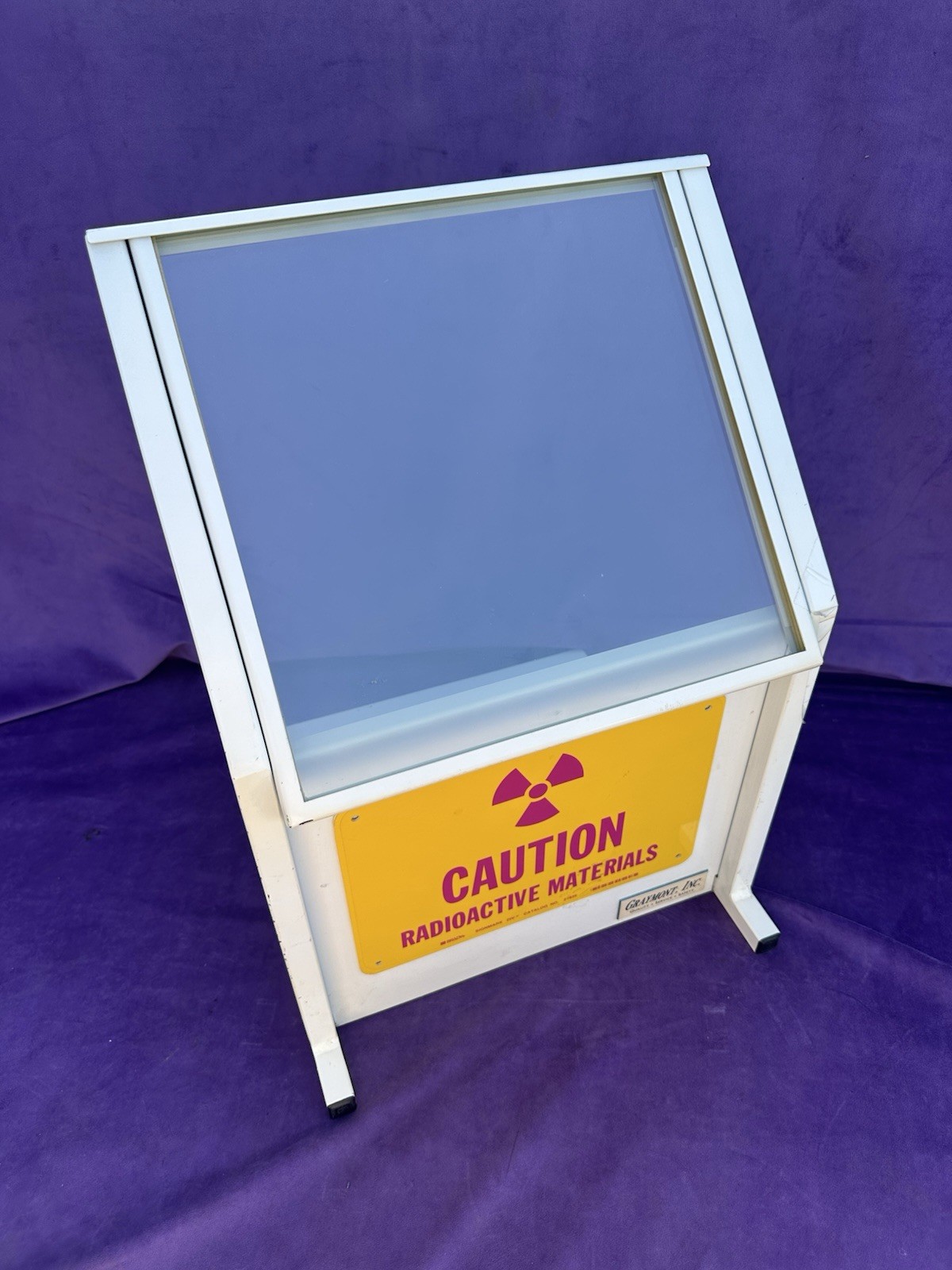 Tabletop L-Block Shield Protection Nuclear Medicine Radiation Shielding
