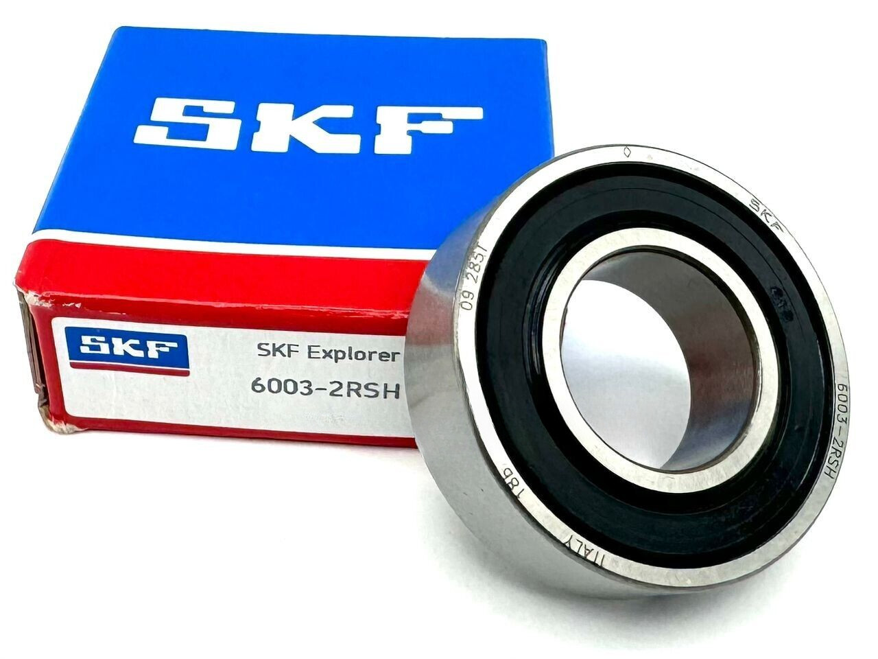 SKF 6003 2RSH DEEP GROOVE BALL BEARING, RUBBER SEALED 2RS 17x35x10 mm new