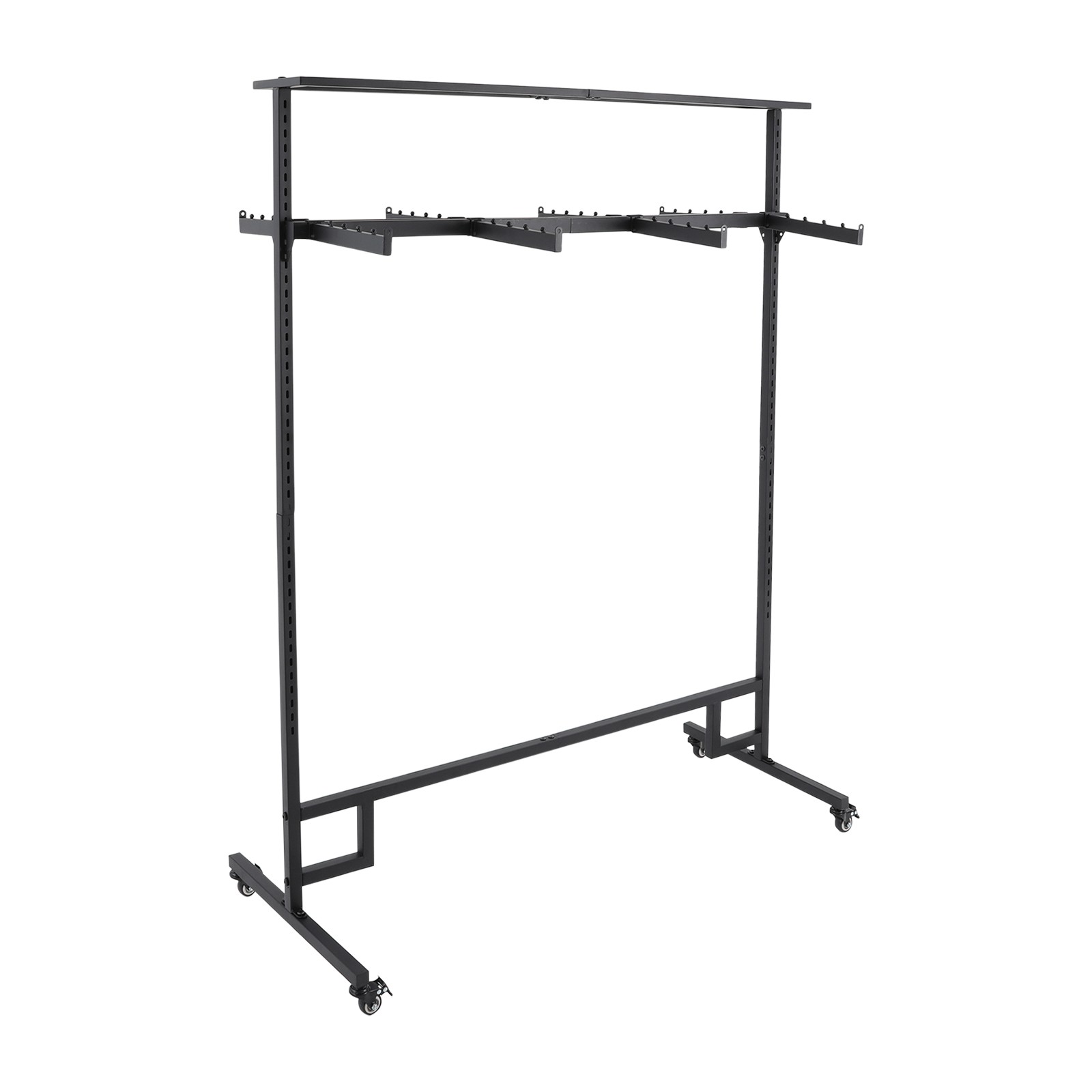 Clothing Display Rack, Floor Standing Garment Rack, 8 Arms Clothing Rack
