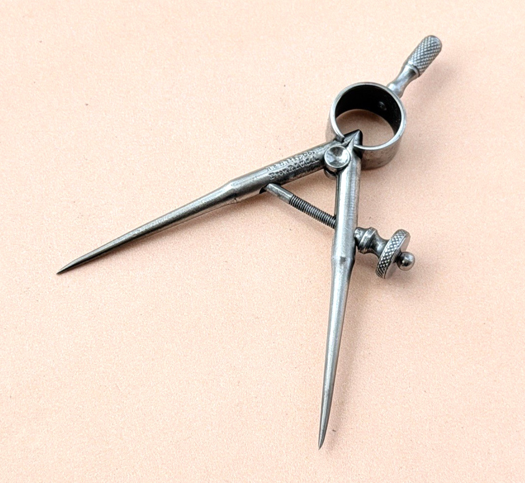 Brown & Sharpe Mfg. Co. No.800 Dividers w/Round Legs; Mini 2.0” Size & Capacity!