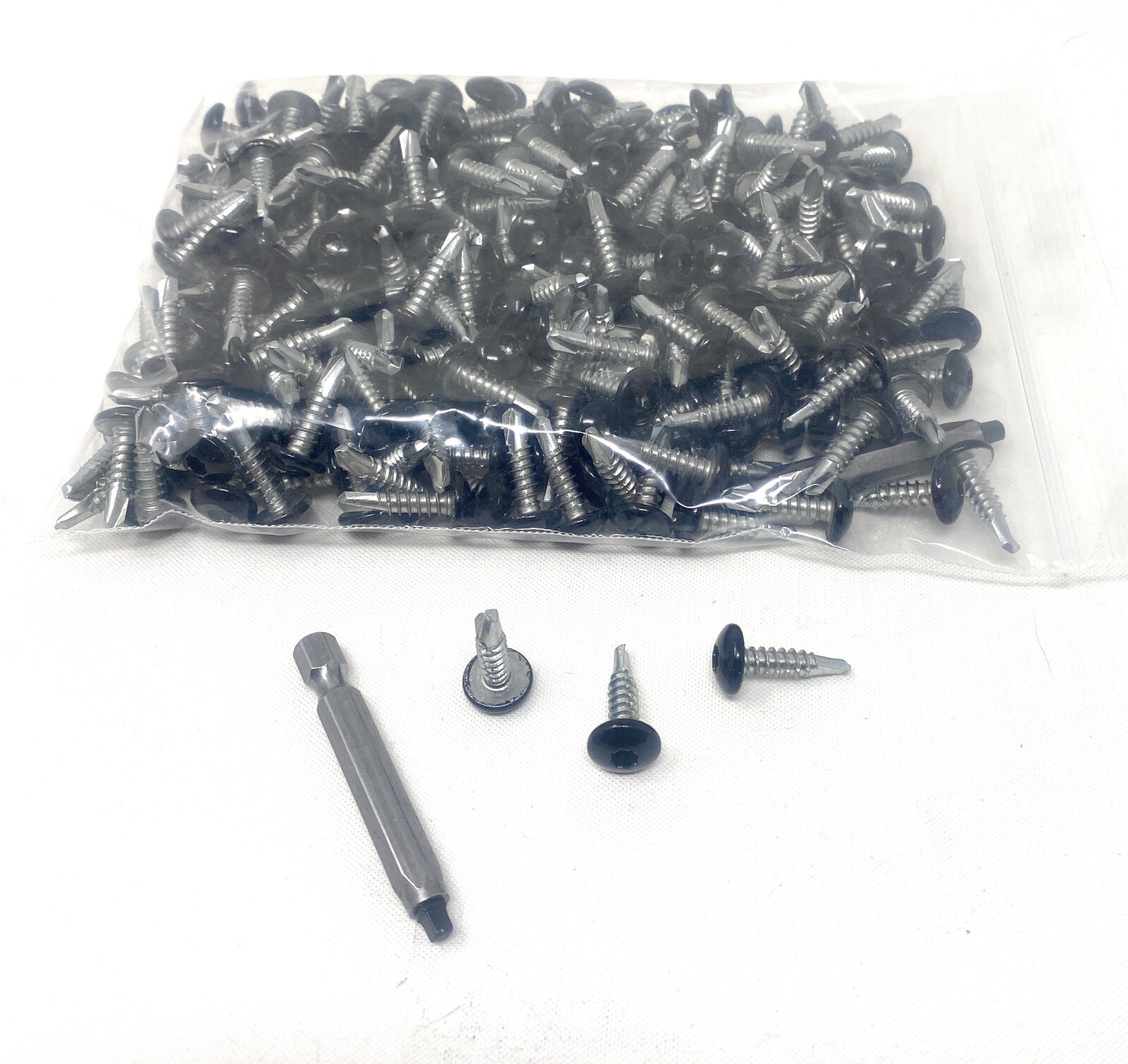 500 Pack Black 3/4″ Inch Torx Self Tapping Sheet Metal Cargo Trailer Screws