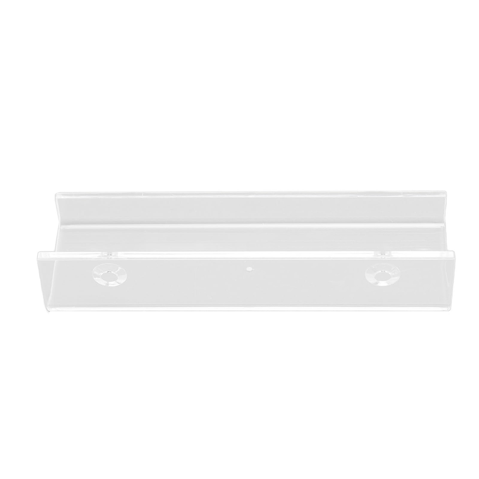 6 PCS 4Inch Clear Acrylic Record Shelves Wall Mount Vinyl Display Holder