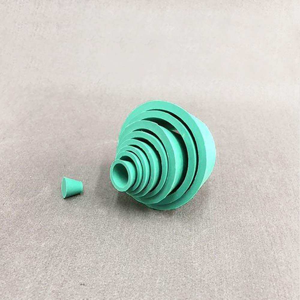 9 Count Buchner Funnel Flask Adapter Set, Tapered Collar, 9 Sizes
