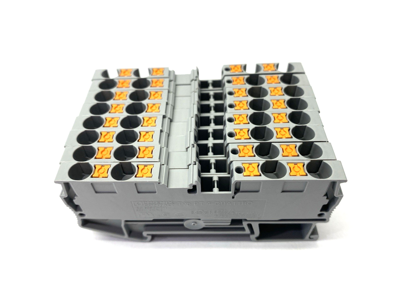 Phoenix Contact PT 4-QUATTRO Feed-Through Terminal Block 3211797 LOT OF 8