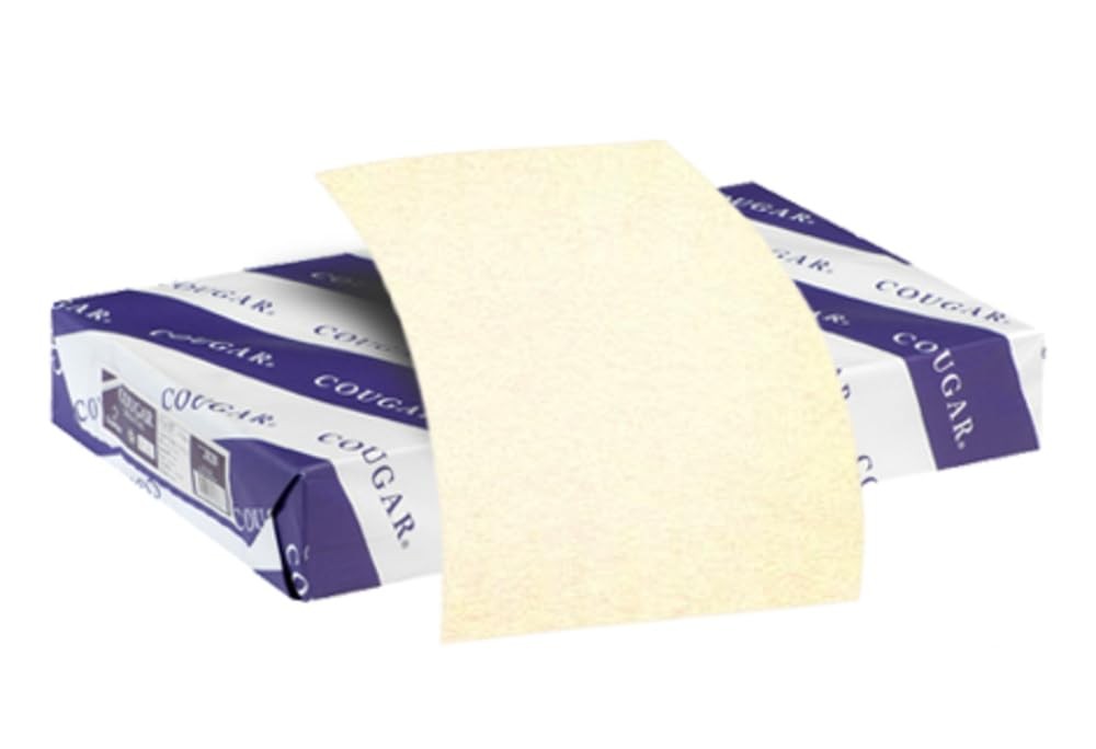 Cougar 11″x17″ 70 lbs. Digital Smooth Laser Paper, Natural, 500/Ream