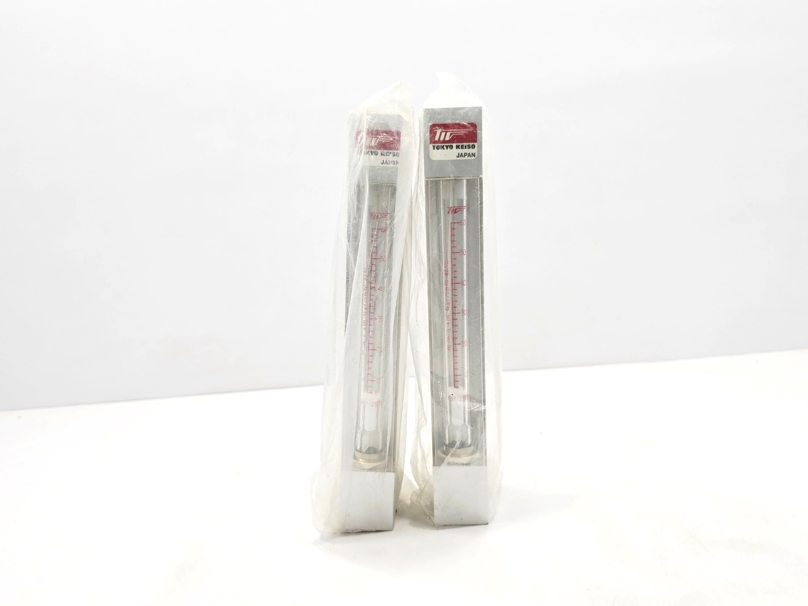 F97-230209 TOKYO KEISO FLOWMETER LOT OF 2