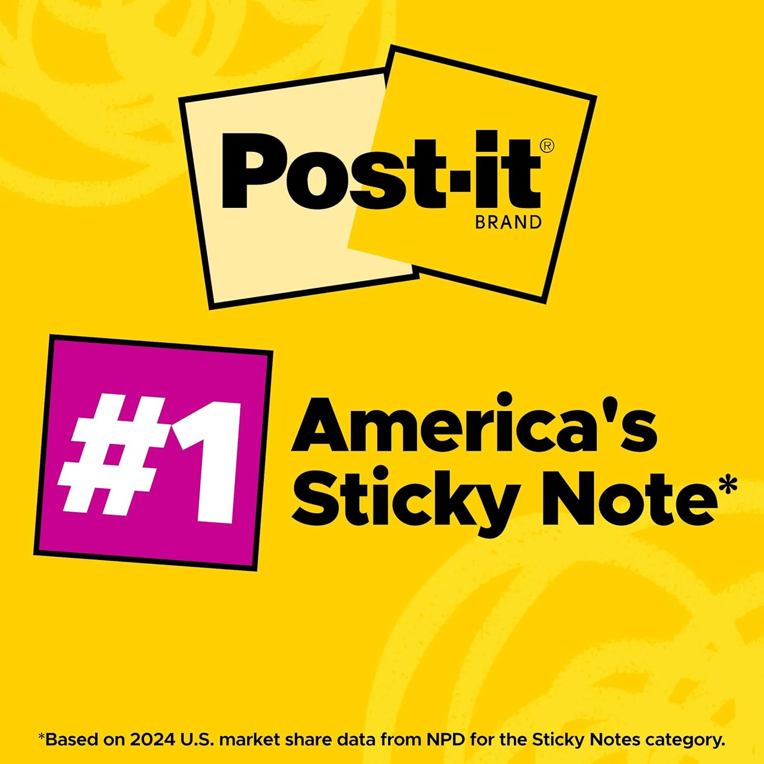 Post-It Super Sticky Notes, 3 X 3 In, Assorted Brights, 15 Pads | School Supplie