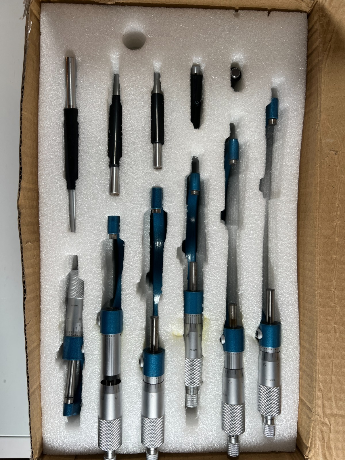 Kit 6 Pc. 0-6″ OUTSIDE MICROMETER SET – 0001”