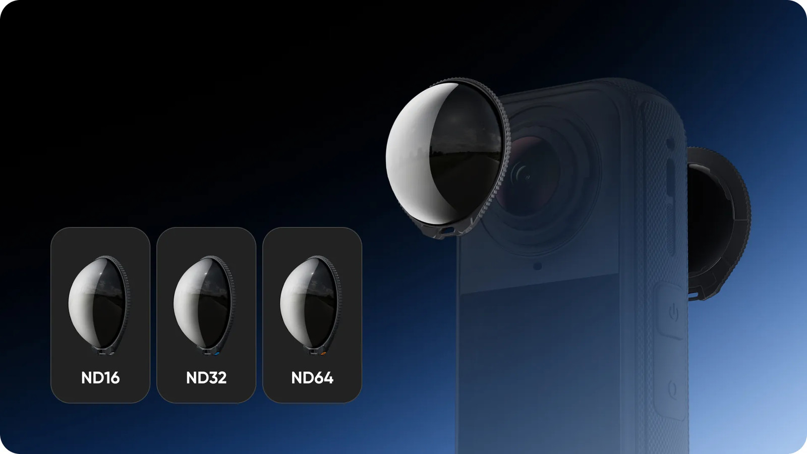 Insta360 X4 Air ND Filter ND16 ND32 ND64