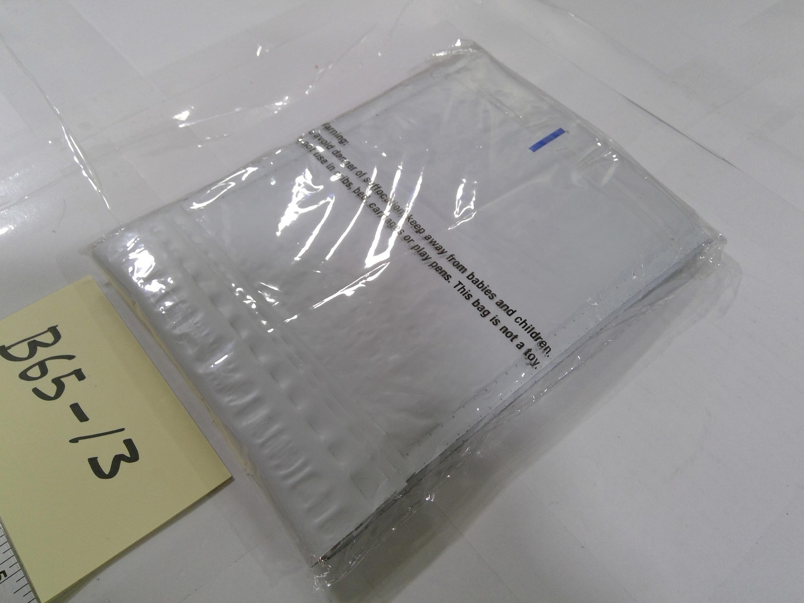 Bazic Self-Seal Poly Bubble Mailer #0 6×9.25 White 4 Pack Shipping Envelopes